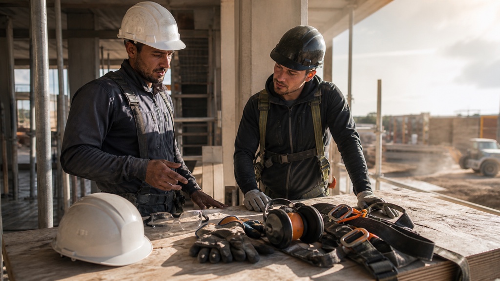 EPI obligatoires sur chantier : la liste claire sans acheter inutile